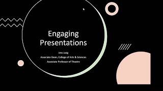 Giving Engaging Presentations [upl. by Dahl]