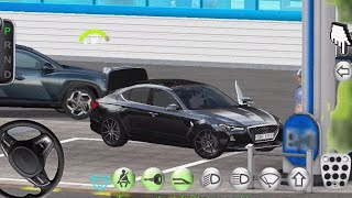 GENESİS V70 SEDANampTUCSON SUV İN GAS STATİON•MOBİLE CAR GAMEPLAY•3D DRİVİNG CLASS [upl. by Mak857]