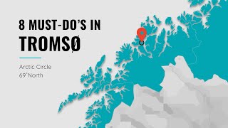 8 MUSTDOs in Tromsø Norway ❄️ Fun activities for your Arctic adventure 🍺 🏔️ 🐕 🛵 🦌 [upl. by Beauchamp]