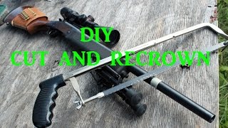 Cut and Recrown your barrel at home [upl. by Dorita]