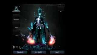 DOTA 2 PA Arcana Manifold Paradox level 2 color preview [upl. by Shandy]