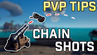 How to Chainshot PVP TIPS  Sea of Thieves [upl. by Gittle]