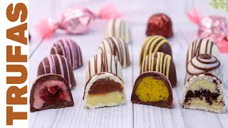 TRUFAS PERFEITAS 4 SABORES COM 1 RECHEIO BASE  Fáceis práticas deliciosas e MUITO LUCRATIVAS [upl. by Gentes]