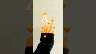 A Text art 🥰 WhatsApp status vidoe 🥰 whatsappstatus whatsappstatusvideo whatsappstatus shorts [upl. by Shaine]