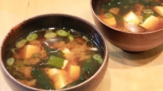 How To Make Miso Soup with Tofu  Clearspring Organic Recipe [upl. by Artekal]