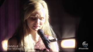 Nashville  Clare Bowen Scarlett sings Black Roses to her mother [upl. by Shir]