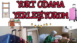 KYK YURT ODAMA YERLEŞİYORUM TALİHSİZ BIR YERLEŞME 🥲😔😶‍🌫️ 3 Dkkda odaya yerleşme kykyurt kykod [upl. by Garibold821]