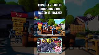 This BEER Fueled Shopping Cart Racer is INSANE [upl. by Maccarone228]