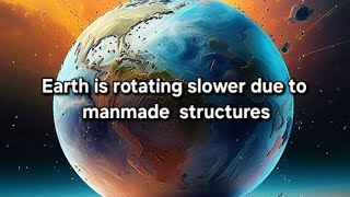 Earth is rotating slower due to manmade structures [upl. by Ardehs247]