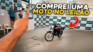 COMPREI UMA MOTO XRE 190 NO LEILÃO SERÁ QUE DEU LUCRO [upl. by Yvon]