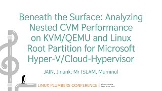 275 Beneath the Surface Analyzing Nested CVM Performance on KVMQEMU and Linux Root Partition for Mic [upl. by Nit749]