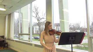 Tchaikovsky 6 violin excerpt [upl. by Nedac985]