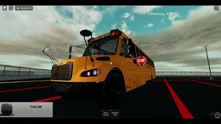 Light Check On A 2025 Thomas SafTLiner® C2  Southern States Bus Simulator  ROBLOX [upl. by Neelra]