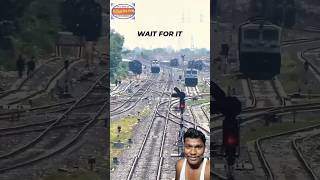 Nag sapsong railway train love indianrailways youtubeshorts comedy funnyvideo gaay funny [upl. by Ambrosius]