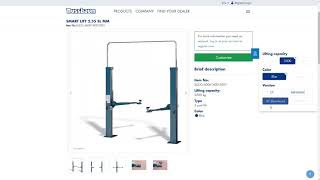 How to customize your lift on nussbaumliftscom [upl. by Mello]