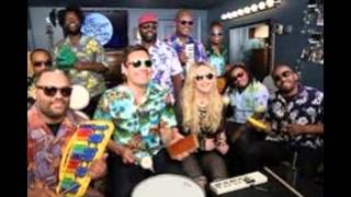 Jimmy fallon madonna and the roots sing holiday [upl. by Trillby]