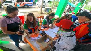 CharityBrgy Sta Catalina sur candelaria quezonhosted by QUEZON SOCIETY RIDERS CLUB [upl. by Mitman]