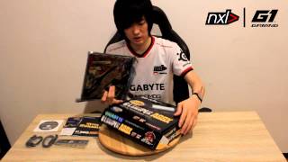 Unboxing GIGABYTE G1SNIPER A88X Bahasa Indonesia [upl. by Wilkens]