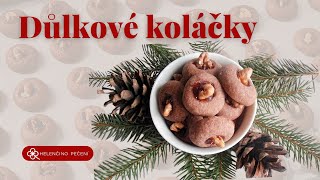 🎄✨ Pečení důlkových koláčků Odhalte kouzlo staročeského cukroví s marmeládou ❄️🌟 [upl. by Aerdua]