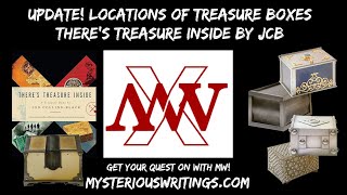 NEW Treasure Box Location Map Theres Treasure Inside joncollinsblack therestreasureinside [upl. by Lawtun534]