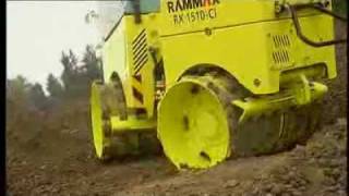 Grabenwalze RAMMAX VIPER RX 1510 Trenchroller [upl. by Ainivad320]