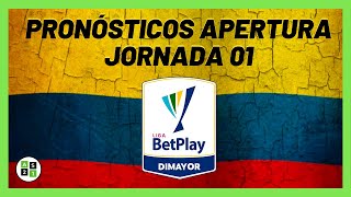 Pronósticos Liga BETPLAY Apertura Jornada 01  Liga Colombiana 2024 [upl. by Oralle409]