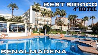 Benalmadena BEST SIROCO Hotel POOL and BAR Tour Andalusia SPAIN Costa del Sol [upl. by Mose]