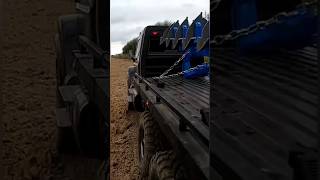 livraison dune charrue par le crawler 6x6 TRX6 Hauler [upl. by Macnamara]