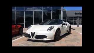 Madreperla White Alfa Romeo 4C [upl. by Yemac]