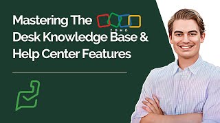 Mastering The Zoho Desk Knowledge Base amp Help Center Features [upl. by Cyril]