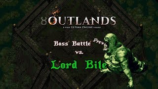 Beta Boss Battle Preview  Lord Bile within the Darkmire Temple UO Outlands [upl. by Demmahum]