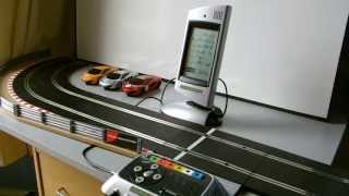 Scalextric Digital Tutorial 6 car Powerbase Programming cars [upl. by Itram]