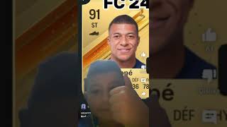 Mbappe fifa 17  fc 25 cards [upl. by Anaehr329]