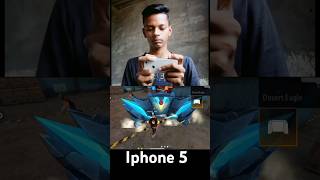 Iphone 5 free fire test 2024  iphone 5 new update 2024 shorts ytshorts gameplay freefire [upl. by Natal]