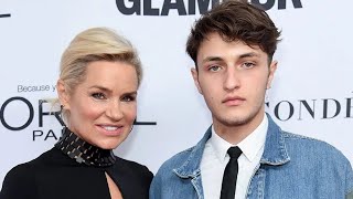 Yolanda Hadid marks Anwar Hadids 25th birthday in a nostalgic tribute [upl. by Crooks230]