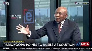 Discussion  Ramakgopa points to Kusile as solution [upl. by Ayahc]