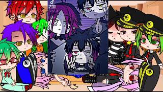 nanbaka react to jyugo🏳‍🌈💅👁👄👁💅 [upl. by Lerual635]