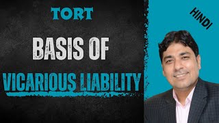 Introduction and Basis of Vicarious Liability in Hindi  Law of Torts Lecture 20 [upl. by Eillit843]