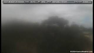 31 October 2024  West Facing WeatherCam Timelapse [upl. by Juetta]