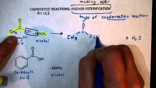 VIDEO Carboxylic Acid Reactions Ester Formation [upl. by Enyluqcaj]