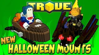 TROVE SHADOWS EVE 2017 MOUNTS ✪ COLOSSAL CHIROPTERAN amp UNCANNY COFFIN PS4Xbox OnePC [upl. by Faubert]