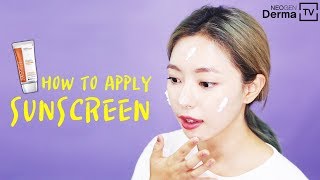 A Guide To Apply Sunscreen Properly 🌞 [upl. by Giacomo233]