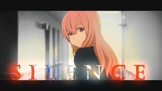 Marshmello ft Khalid  Silence  AMV  koe no katachi ✨ [upl. by Gilead]