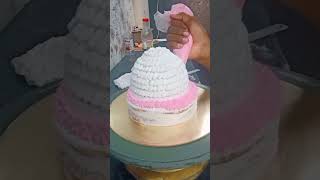 Doll 🎎 barbie cake decorating 🥳🎂cake suhelr7 cakedecorating nandani birthdaycake [upl. by Drawdesemaj]