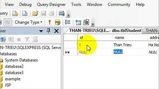 JDBC02 Tạo database trên SQL Server [upl. by Onin]