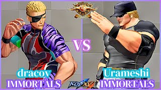 KOF XV🔥🕹️⚡️The Next Level Of KOF Season ⚡dracov🔥VS🔥Urameshi⚡️Rank Match⚡️KOF The Battle of Warriors🔥 [upl. by Nirtiak441]