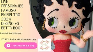 BETTY BOOP EN FIELTROCOLECCIÓN MUÑECA Y ESTUCHELIVE PERSONAJES FAMOSOS 2024 DISEÑO5 [upl. by Yelyk]