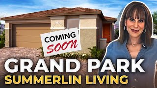 Discover The Hottest Summerlin Village Grand Park Builders Unveiled With Las Vegas New Home Expert [upl. by Nnagrom]