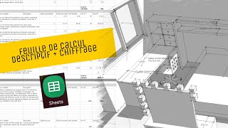 Estimation travaux rénovation feuille de calcul [upl. by Royd939]