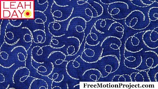 Free Motion Quilting Video Cs and Es [upl. by Eltsryk819]